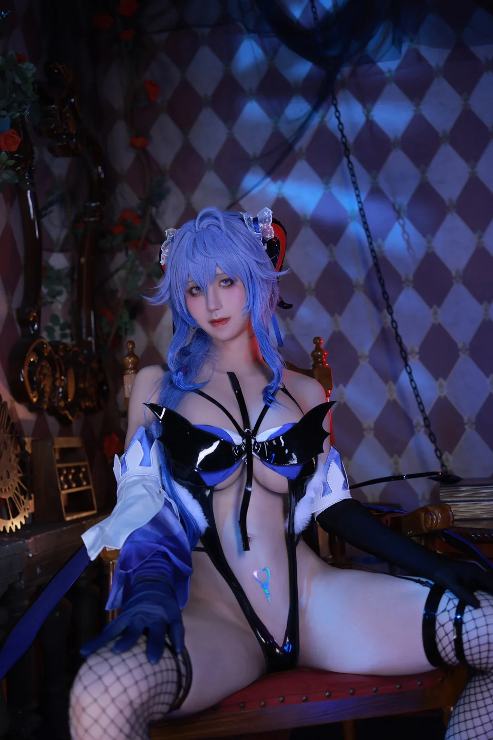 桜满三时 - No.010 魅魔甘雨 [130P-1.22GB] tg@simisebaisi 【丝足阁】001.webp